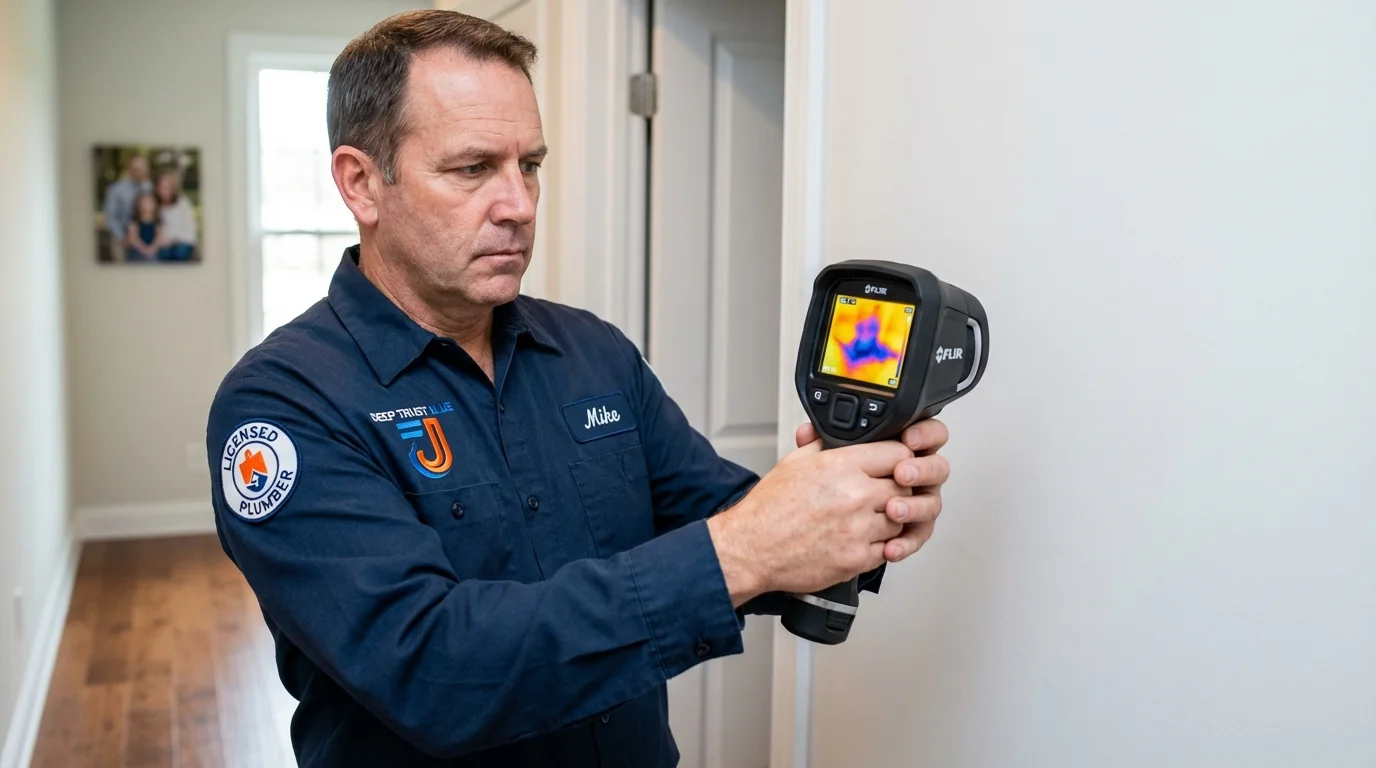 Thermal imaging leak detection by Johns Plumbing LLC in Port Sulphur